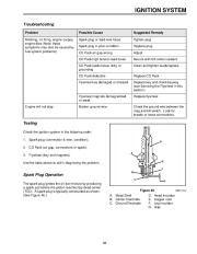 Toro 38428, 38429, 38441, 38442 Toro CCR 2450 and 3650 Snowthrower Engine Service Manual, 2001 page 38