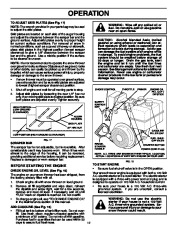 Poulan Pro Owners Manual, 2004 page 12