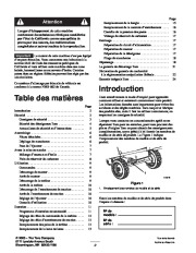Toro 38600, 38602 Manuel des Propriétaires, 2002 page 2