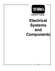 Toro Commercial Products Electrical Systems Components 96885SL page 1