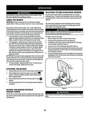 Craftsman Owners Manual page 13