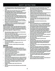 Craftsman Owners Manual page 4