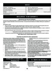 Craftsman Owners Manual page 40