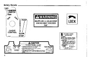 Simplicity 560S 870S 1080S Snow Blower Owners Manual page 6