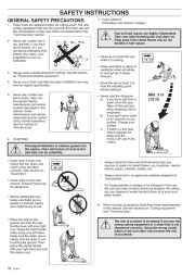 Husqvarna 42 242XP 246 Chainsaw Owners Manual, 1999,2000,2001 page 18