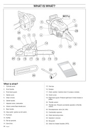 Husqvarna 42 242XP 246 Chainsaw Owners Manual, 1999,2000,2001 page 24