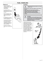 Husqvarna 42 242XP 246 Chainsaw Owners Manual, 1999,2000,2001 page 27