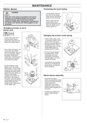 Husqvarna 42 242XP 246 Chainsaw Owners Manual, 1999,2000,2001 page 30