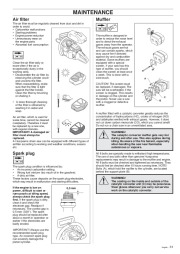 Husqvarna 42 242XP 246 Chainsaw Owners Manual, 1999,2000,2001 page 31