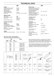 Husqvarna 42 242XP 246 Chainsaw Owners Manual, 1999,2000,2001 page 35