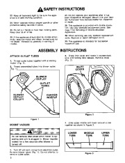 Toro 51575 850 Super Blower Owners Manual, 1991 page 2