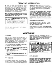 Toro 51575 850 Super Blower Owners Manual, 1991 page 5