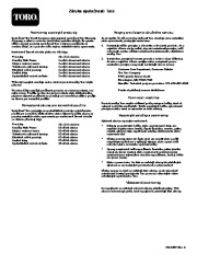Toro 38597, 38629, 38637, 38639, 38657 Toro Power Max 826 O Snowthrower Návod na použitie, 2011 page 32