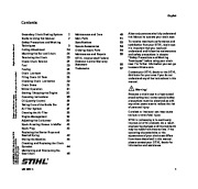 STIHL Owners Manual page 3