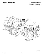 Murray 620301X4NB Snow Blower Owners Manual page 36