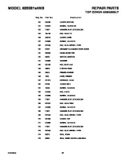 Murray 620301X4NB Snow Blower Owners Manual page 37