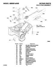 Murray 620301X4NB Snow Blower Owners Manual page 44