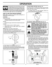 Husqvarna 1130STE XP Snow Blower Owners Manual, 2004,2005,2006,2007 page 10