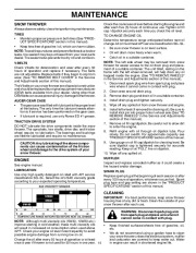 Husqvarna 1130STE XP Snow Blower Owners Manual, 2004,2005,2006,2007 page 15