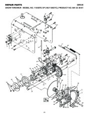 Husqvarna 1130STE XP Snow Blower Owners Manual, 2004,2005,2006,2007 page 26