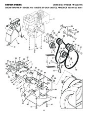 Husqvarna 1130STE XP Snow Blower Owners Manual, 2004,2005,2006,2007 page 28