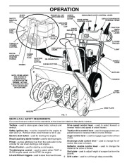 Husqvarna 1130STE XP Snow Blower Owners Manual, 2004,2005,2006,2007 page 9