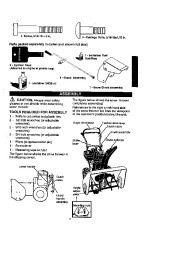 Craftsman 536.886190 Craftsman 26-Inch Snow Thrower Owners Manual page 5