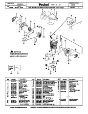 Poulan Pro Owners Manual, 2008 page 2