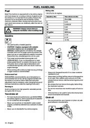 Husqvarna 357XP 359 Chainsaw Owners Manual, 2001,2002,2003,2004,2005,2006,2007,2008,2009 page 18