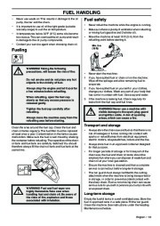 Husqvarna 357XP 359 Chainsaw Owners Manual, 2001,2002,2003,2004,2005,2006,2007,2008,2009 page 19