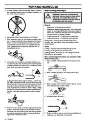 Husqvarna 357XP 359 Chainsaw Owners Manual, 2001,2002,2003,2004,2005,2006,2007,2008,2009 page 24