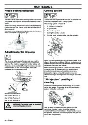 Husqvarna 357XP 359 Chainsaw Owners Manual, 2001,2002,2003,2004,2005,2006,2007,2008,2009 page 36