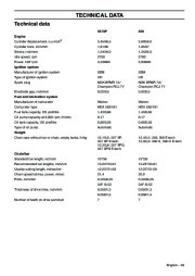 Husqvarna 357XP 359 Chainsaw Owners Manual, 2001,2002,2003,2004,2005,2006,2007,2008,2009 page 39