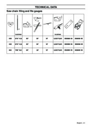 Husqvarna 357XP 359 Chainsaw Owners Manual, 2001,2002,2003,2004,2005,2006,2007,2008,2009 page 41