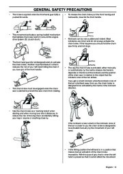 Husqvarna 357XP 359 Chainsaw Owners Manual, 2001,2002,2003,2004,2005,2006,2007,2008,2009 page 9