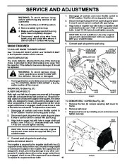 Poulan Owners Manual, 2008 page 16