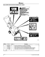 Ariens Sno Thro 001 2 3 4 6 7 8 9 301 2 3 Snow Blower Parts Manual page 4