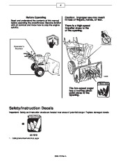 Toro 38632 Toro Power Max 828 LE Snowthrower Owners Manual, 2004 page 4