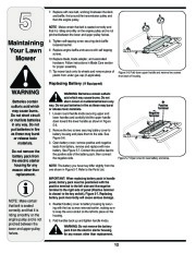 MTD Troy-Bilt 830 Series 21 Inch Rotary Lawn Mower Owners Manual page 12