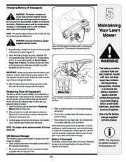 MTD Troy-Bilt 830 Series 21 Inch Rotary Lawn Mower Owners Manual page 13