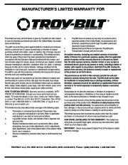 MTD Troy-Bilt 830 Series 21 Inch Rotary Lawn Mower Owners Manual page 20