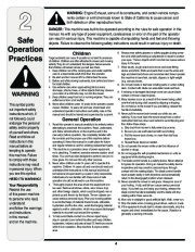 MTD Troy-Bilt 830 Series 21 Inch Rotary Lawn Mower Owners Manual page 4