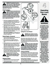 MTD Troy-Bilt 830 Series 21 Inch Rotary Lawn Mower Owners Manual page 9