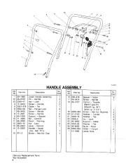 Toro 16585, 16785 Toro Lawnmower Parts Catalog, 1991 page 4