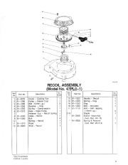 Toro 16585, 16785 Toro Lawnmower Parts Catalog, 1991 page 9