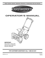 MTD Yardworks 769-04164 Snow Blower Owners Manual page 1