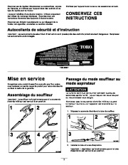 Toro 51602 Super Blower/Vacuum Manual del Propietario, 2013 page 2