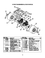 MTD Troy-Bilt Zero Turn Tractor RZT 50 W Inch Deck Lawn Mower Parts List page 14