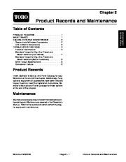 Toro 08160SL Service Manual Workman MD MDX Preface Publication page 11