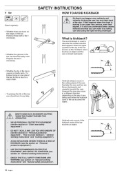 Husqvarna 45 49 Chainsaw Owners Manual, 1995,1996,1997,1998 page 16